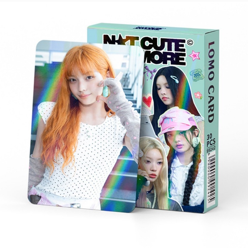 30 Peças Cartões Postais Holográficos ILLIT Não Fofos Bomba Cherish My Love Vou Gosta De Você Lomo YUNAH MINJU MOKA WONH em Oferta na Shopee