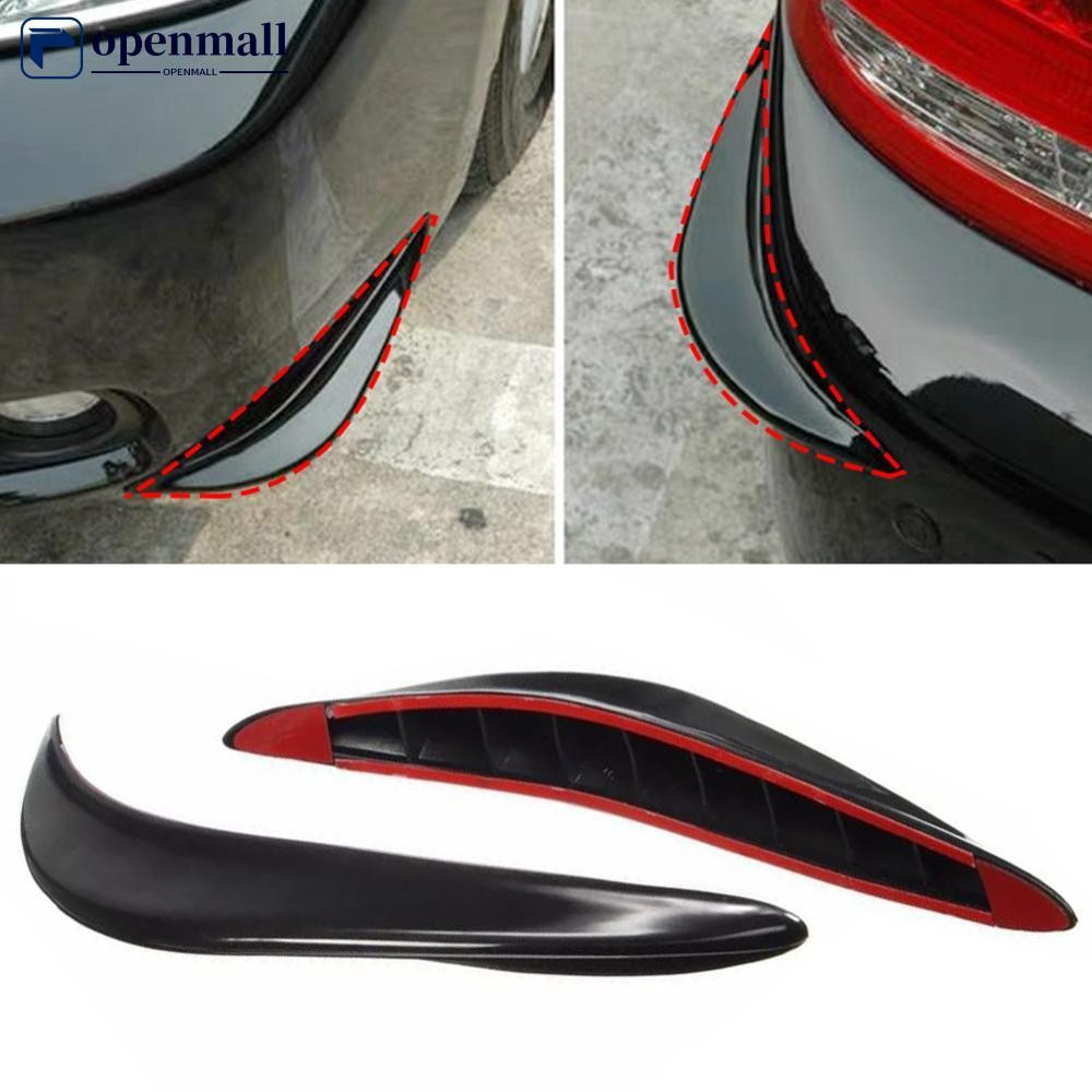Nobleflying OMALL 2 Peças Protetor Universal De Canto De Para-Choque De Carro , Adesivos De Borracha , Moldagem De Acaba