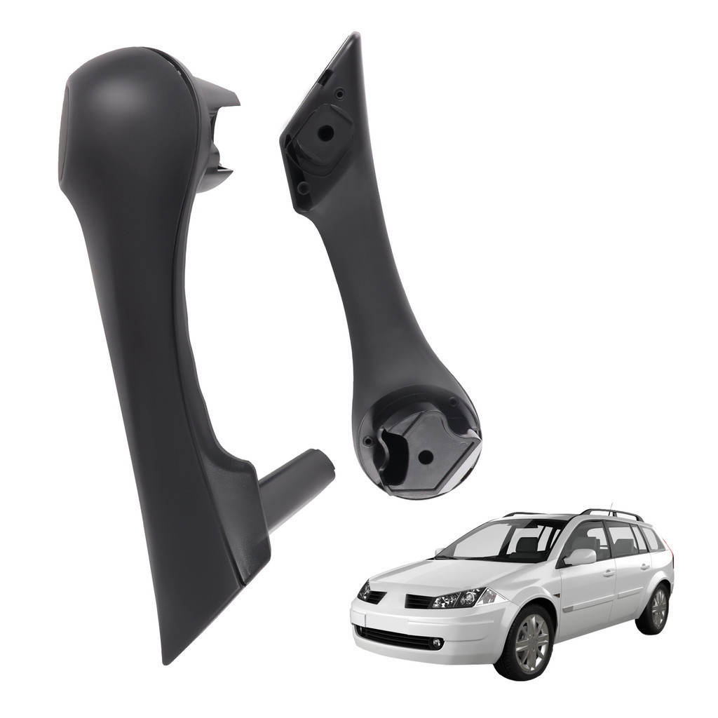 Par De Puxador Interno Renault Megane Preto 2007 - 2012 Novo