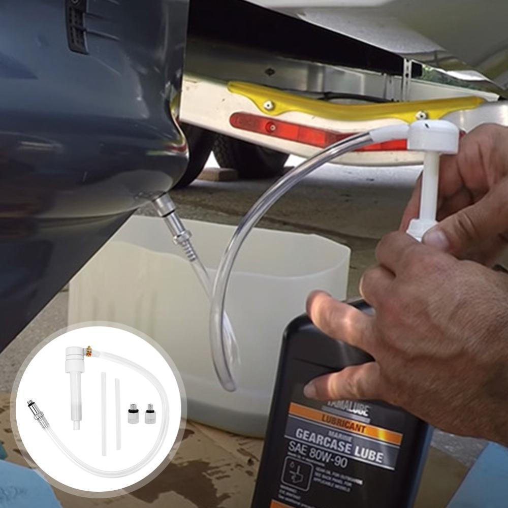 TKEY Motores De Popa Marinhos De 3/8 Polegadas , Ferramentas Manuais , Kit De Entrega De Bomba De Óleo De Caixa De Veloc