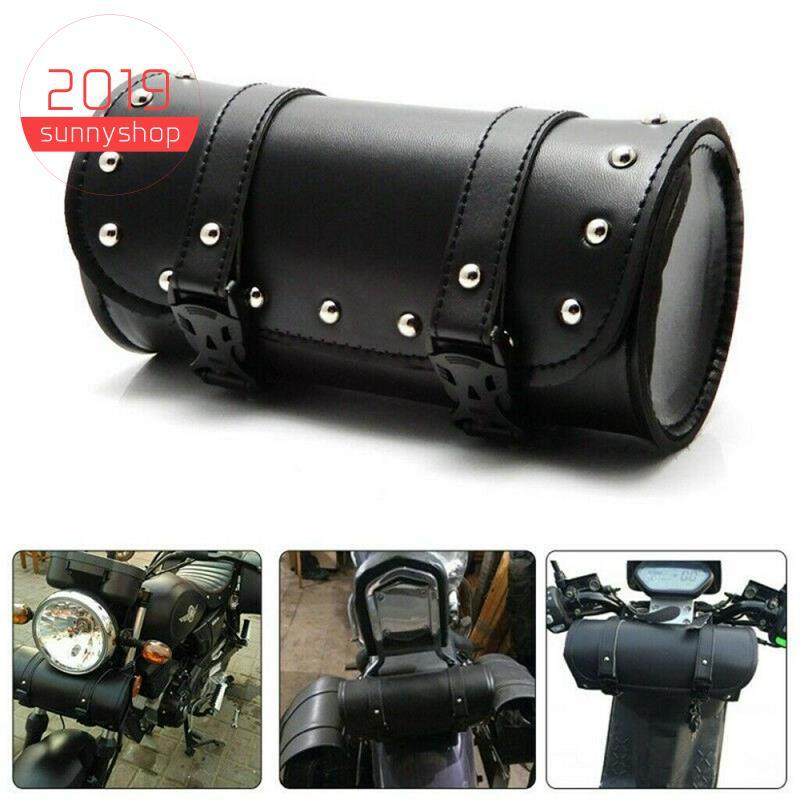 [Bestseller S] Ferramenta Universal De Couro Para Motocicleta , Garfo Redondo Sela De Rolo Mala De Viagem