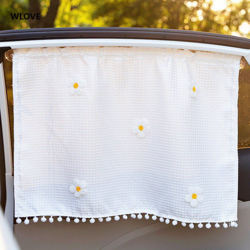 Para-sol para carro para proteção solar e isolamento térmico, tipo ventosa para janela lateral, modelo WPKQ