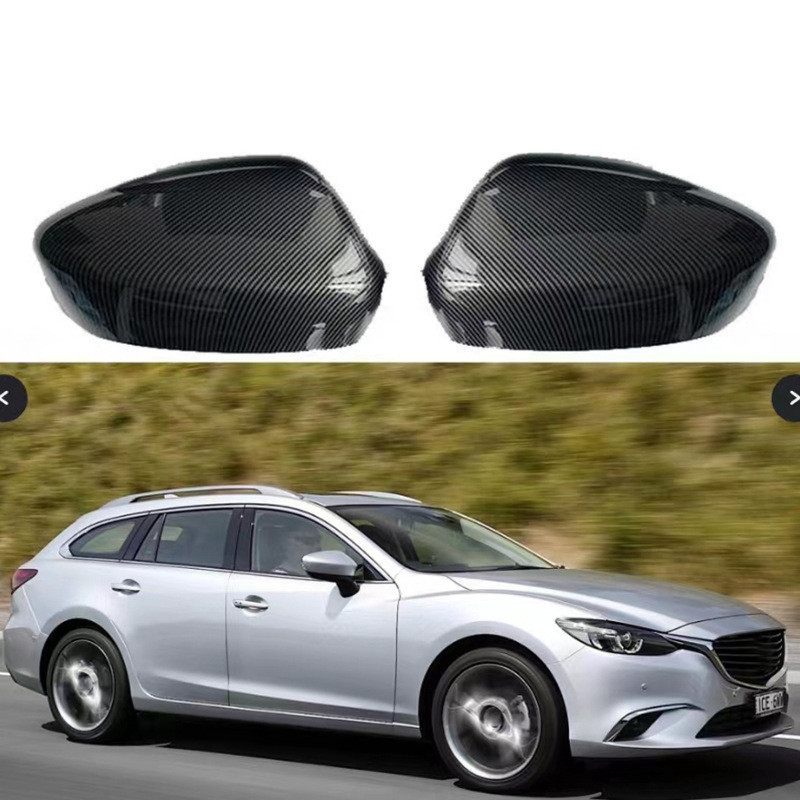 Adequado para 14-18 Mazda 6 para Atenza invertendo espelho quadro corpo espelho retrovisor escudo decoração de alta qual