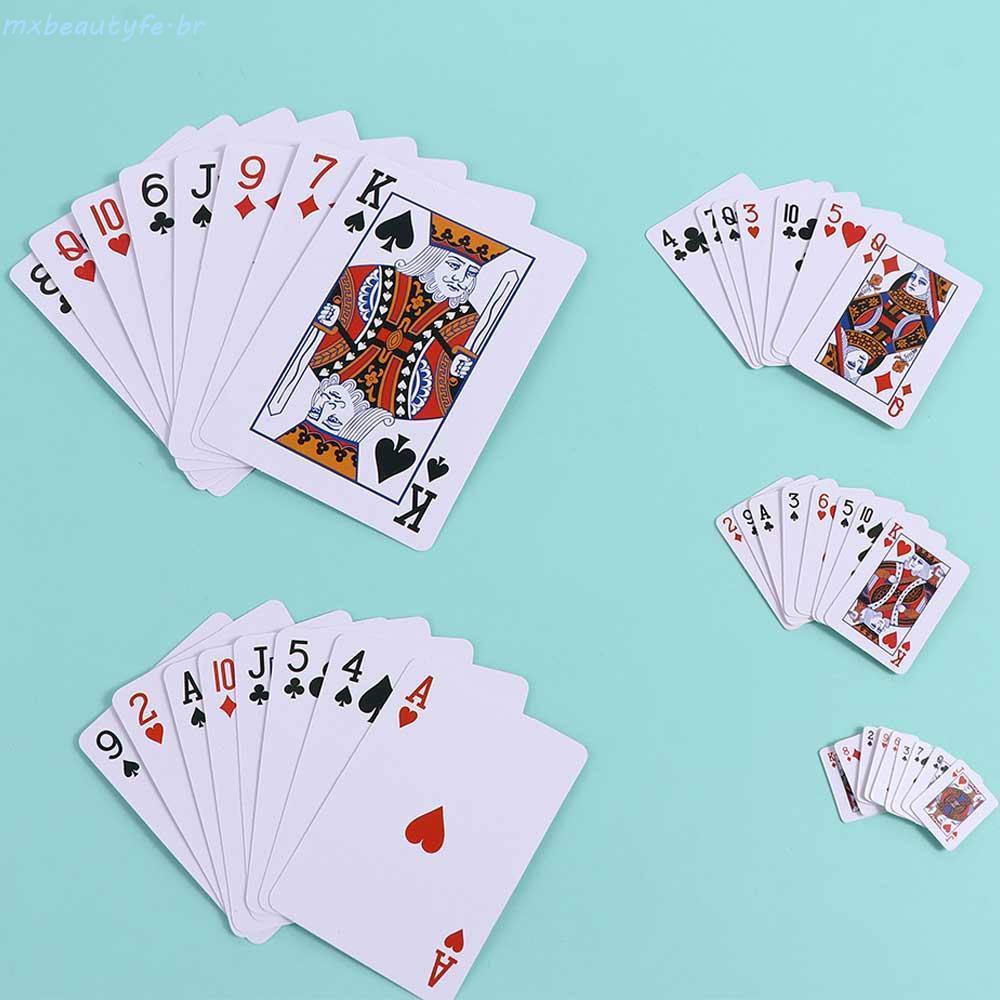 MXBEAUTYFE Cartas Encolhendo De Jogo Adereços Mágicos Grande A Pequeno Engraçado Interessante Cartão