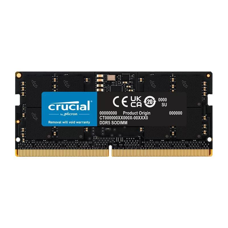 Memória RAM Crucial DDR5, 16GB, 4800MHz, CL40, para Notebook