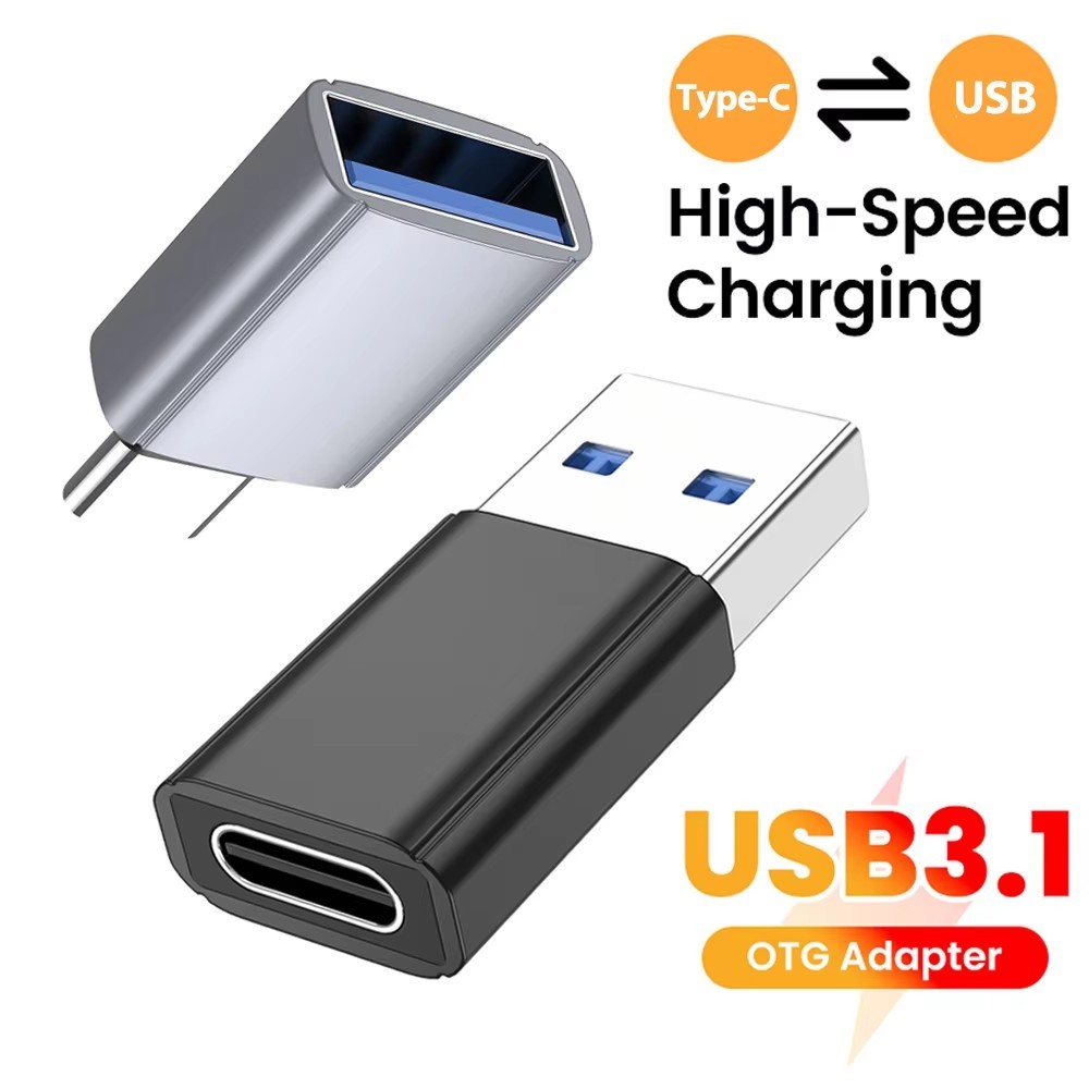 Elough USB 3.1 Fêmea Para Tipo C Macho Adaptador OTG Conector