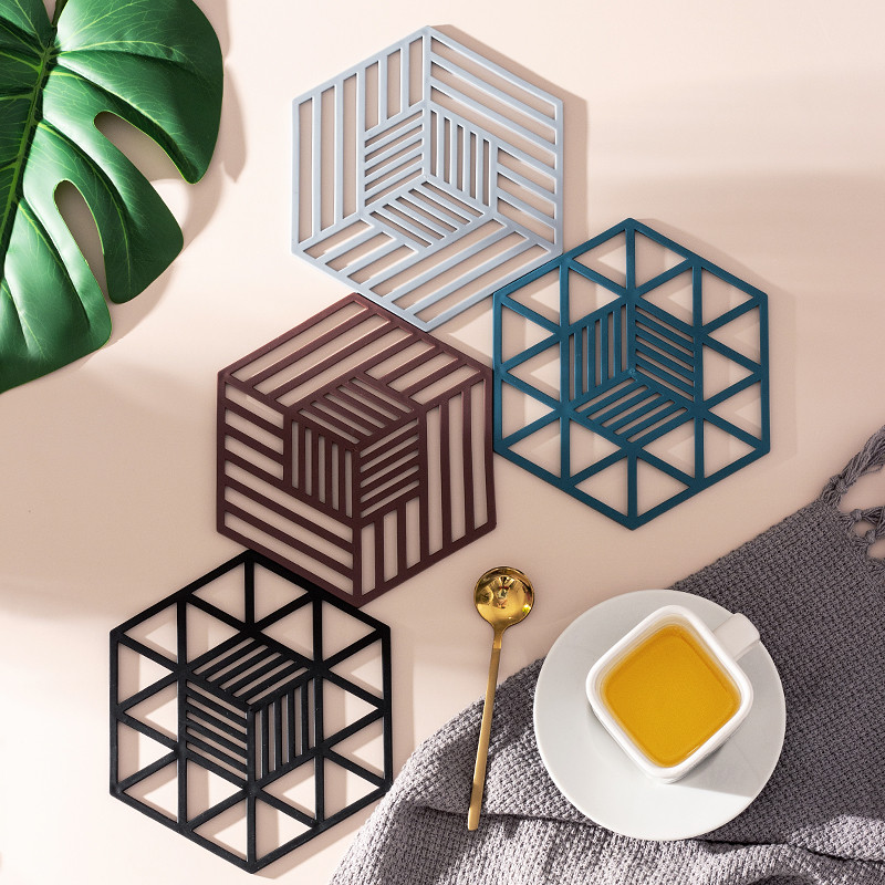 Almofada de isolamento térmico simples coreana, almofada Anti-escaldante, tapete de mesa doméstico, placa criativa, tige