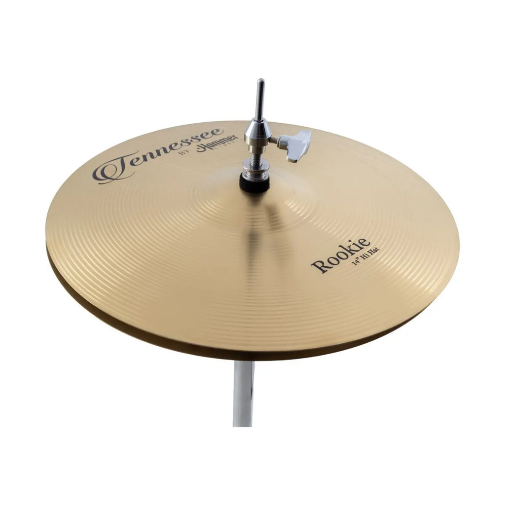 KIT PRATO DE BATERIA ROOKIE 14 18 POLEGADAS C/BAG TENNESSEE BY LIVERPOOL — imagem 2 de 2