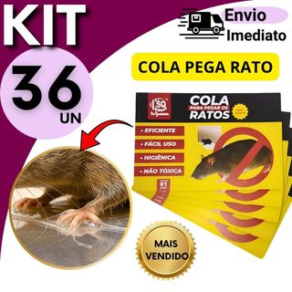 Armadilha Adesiva Forte 25x17cm 36 24 12 6 Peças Controle de Pequenos Invasores