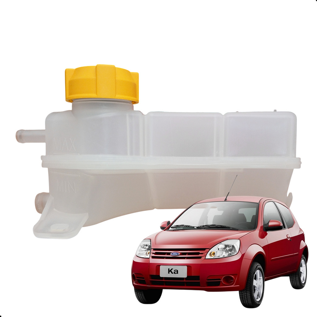 Imagem Reservatorio Agua Radiador Com Tampa Ford Ka 1.0 1.6 Zetec Endura 1997 A 2013