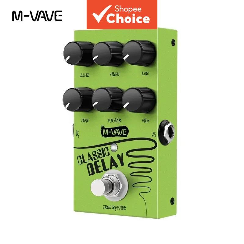 M-VAVE Looper Pro Pedaleira de Efeitos para Guitarra com 24-bit DSP, 99 Pistas de Loop, Máquina de Ritmos, Interface de