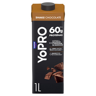 YoPRO Bebida Láctea UHT Chocolate 60g de proteínas 1L em Oferta na Shopee