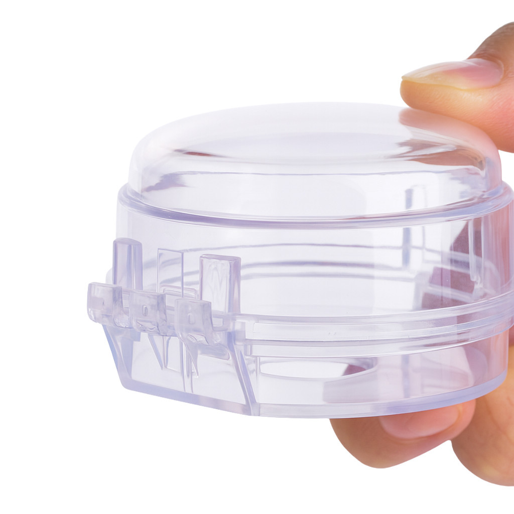 Imagem kit Protetor de Botão de Fogão – Segurança para Crianças, Tampa Protetora Transparente, Segurança Infantil, Cozinha