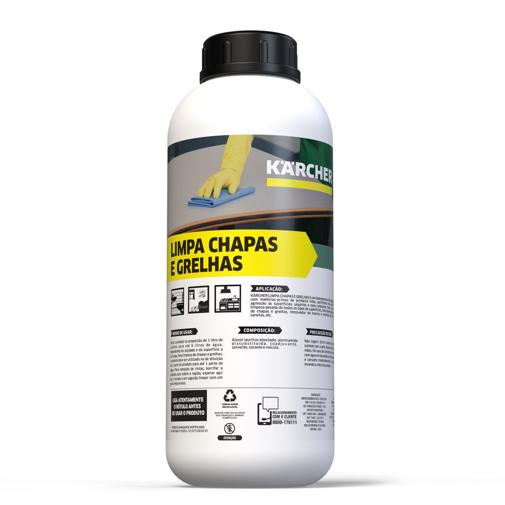 Limpa Chapas e Grelhas Karcher  (1L rende até 9L) em Oferta na Shopee