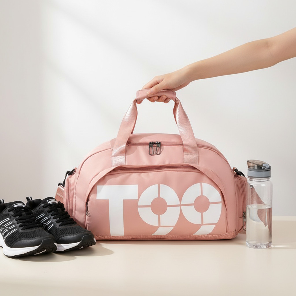 Bolsa Esportiva Impermeável Grande Capacidade para Academia Futebol Viagem Treino Unissex