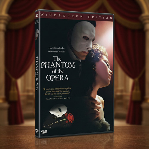 Dvd Importado The Phantom Of The Opera
