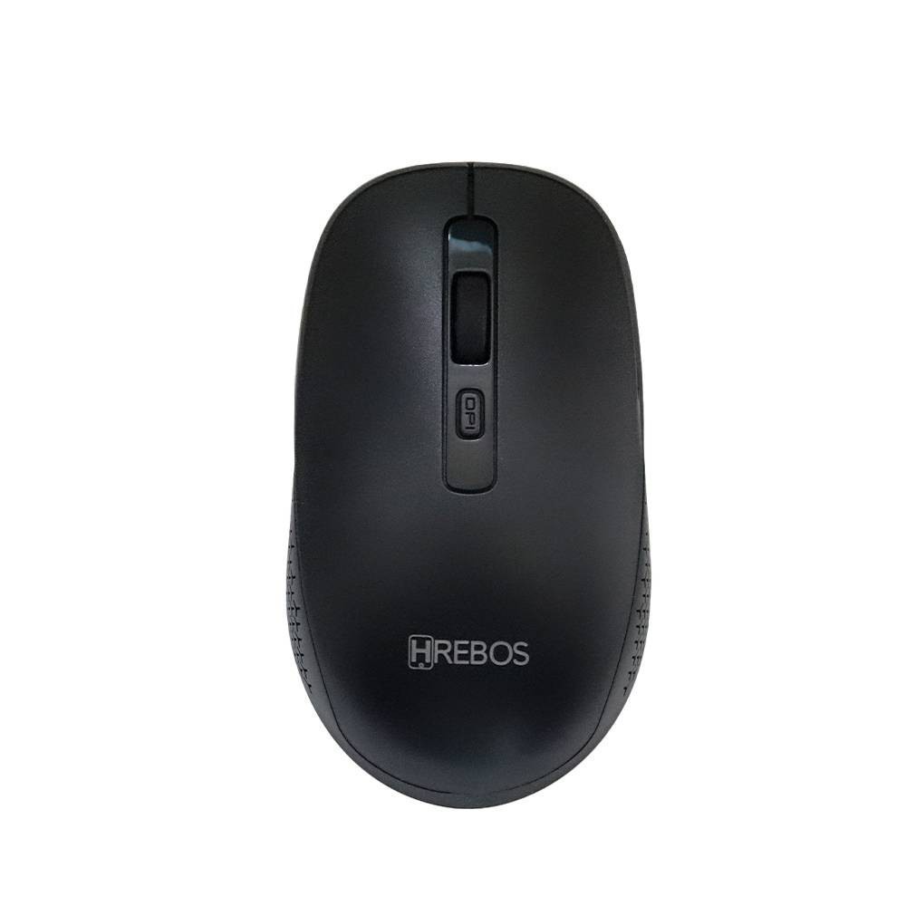 Mouse Black Classic Sem Fio - Hrebos