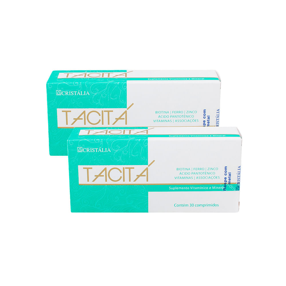 Kit 2 Tacitá com 30 Comprimidos