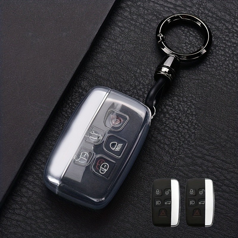 Capa De Chave Remota De Carro TPU , Adequada Para LAND RoveR Range , Sport , Evoque , Freelander , Velar , Discovery 4 J