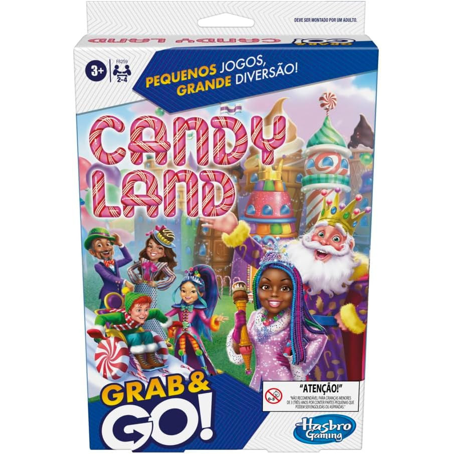 Jogo Candyland Grab & Go Portátil - Hasbro