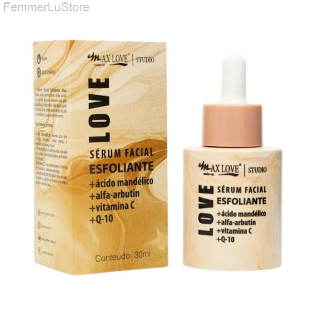 (V)✨ Sérum Facial Esfoliante Max Love – Renovação, Limpeza e Pele UniformeL9IB