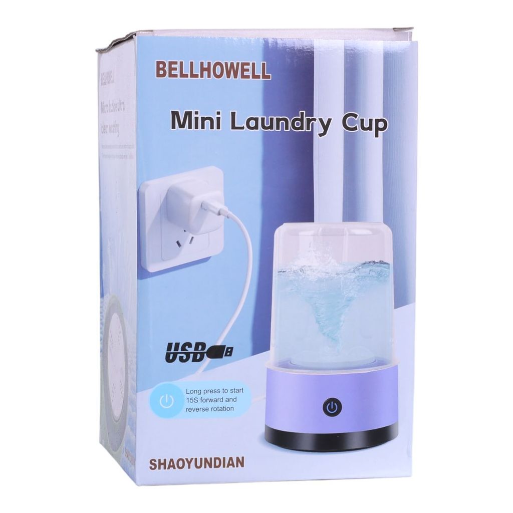 Mini Lavadora Elétrica Para Roupas Intimas 1L USB Plástico