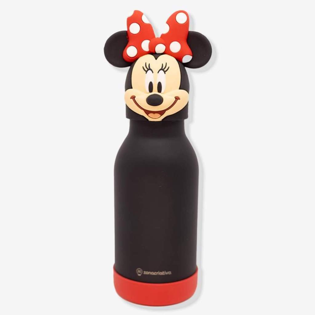 Garrafa Funny 500ml com Canudo Minnie Zona Criativa - 10073664