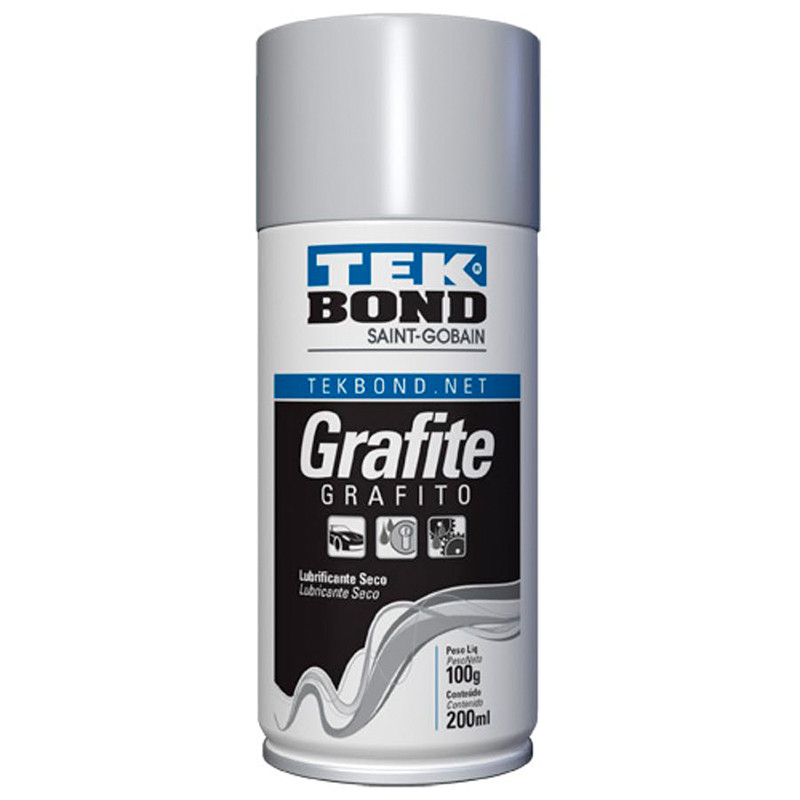 Spray Grafite Seco 200ml Tek Bond - 21560001591