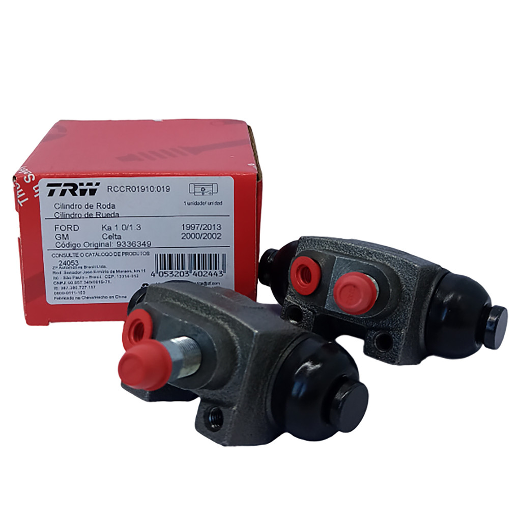 Par Cilindro Freio Roda Traseiro Ford Ka 1.3 1997 a 1999 em Oferta na Shopee