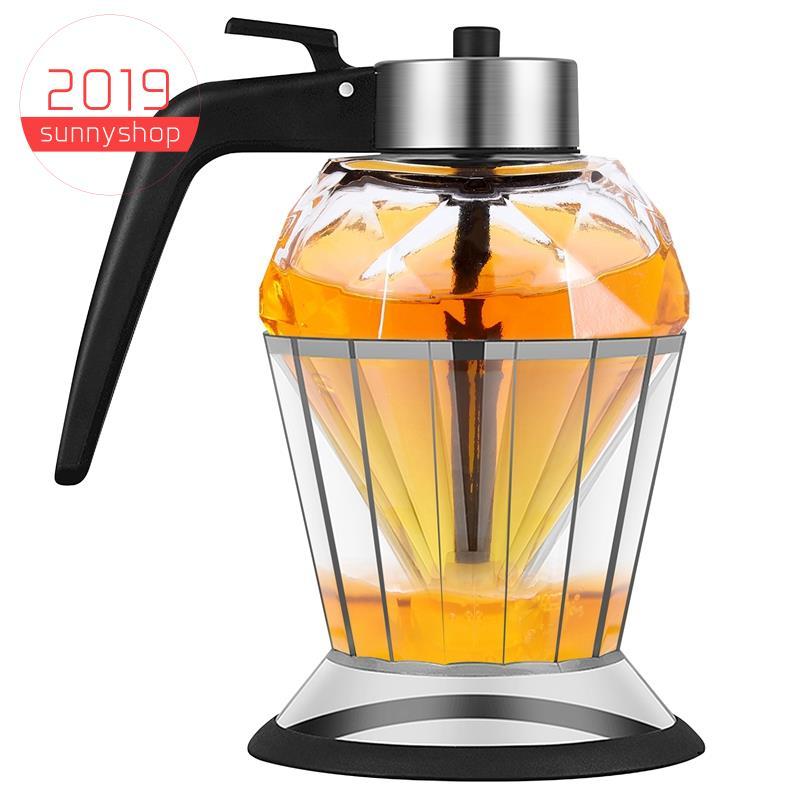 [Bestseller S] Garrafa De Vidro Dispensadora De Óleo De Oliva , Dispensador De Pote De Mel , Galheteiro Para Cozinha , S