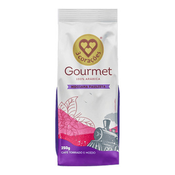 3 Corações Mogiana Paulista Gourmet Café Torrado e Moído