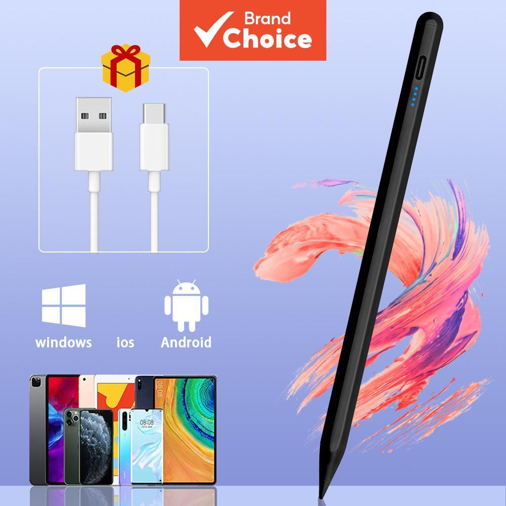 Caneta Stylus Capacitiva Universal TOILEUM - Tela sensível ao toque preta para tablets/telefones iOS Android iPad