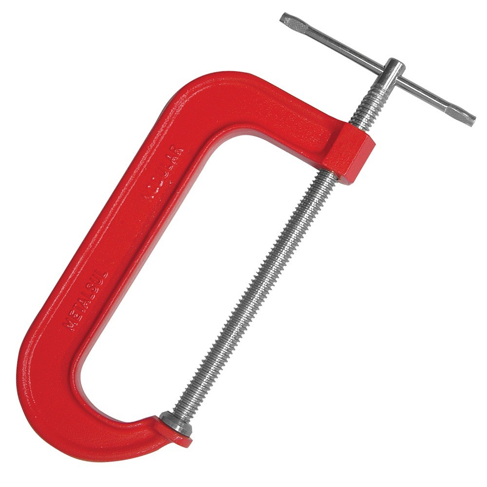 Grampo tipo C para marceneiro 12pol Metalsul GC037 em Oferta na Shopee