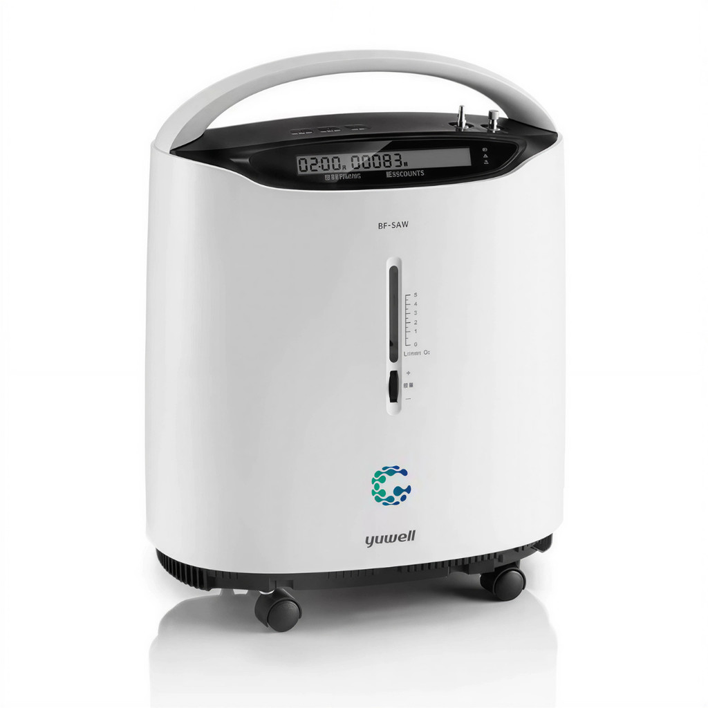 Concentrador De Oxigênio 5L Com Nebulizador Yuwell