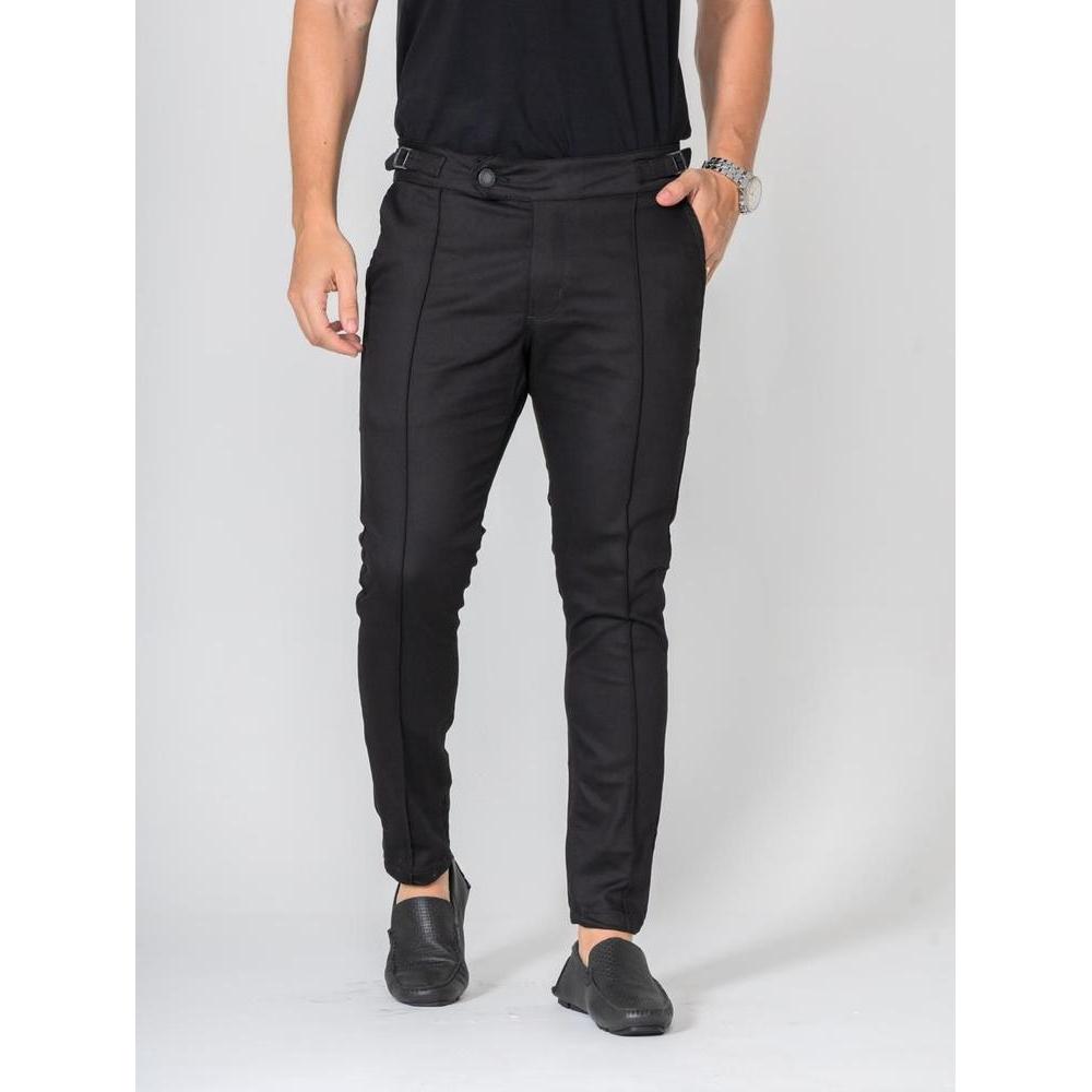 Calça Masculina Esporte Fino Slim Com Ajuste Lateral - BOXER JEANS