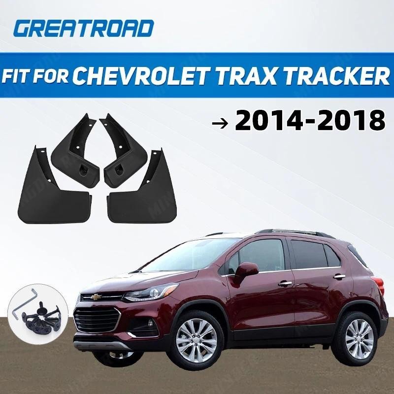Retalhos De Lama Para Chevrolet Trax Tracker 2014-2018 Protetores Contra Respingos Fender MudFlaps Dianteiro Traseiro-La