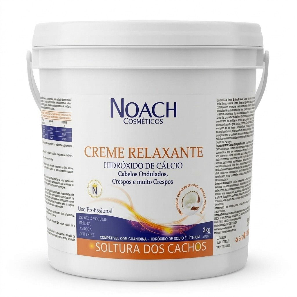 Creme de hidratação relaxante (utilizar COM ATIVADOR)