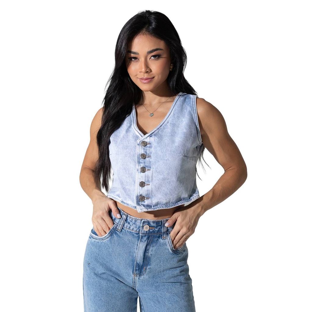 Colete Jeans Sawary - 282809