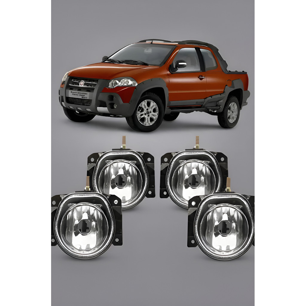 Kit Farol Milha Strada Adventure 2009 2010 2011 2012 A 2015 — imagem 2 de 2