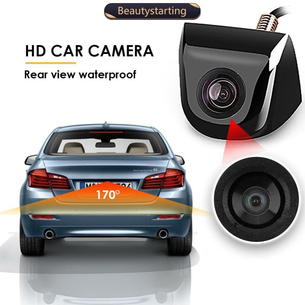 BEAUTYSTARTING Câmera De Visão Traseira Do Carro Lente De Vidro De 170 Graus Noturna Para Monitor De Estacionamento HD R