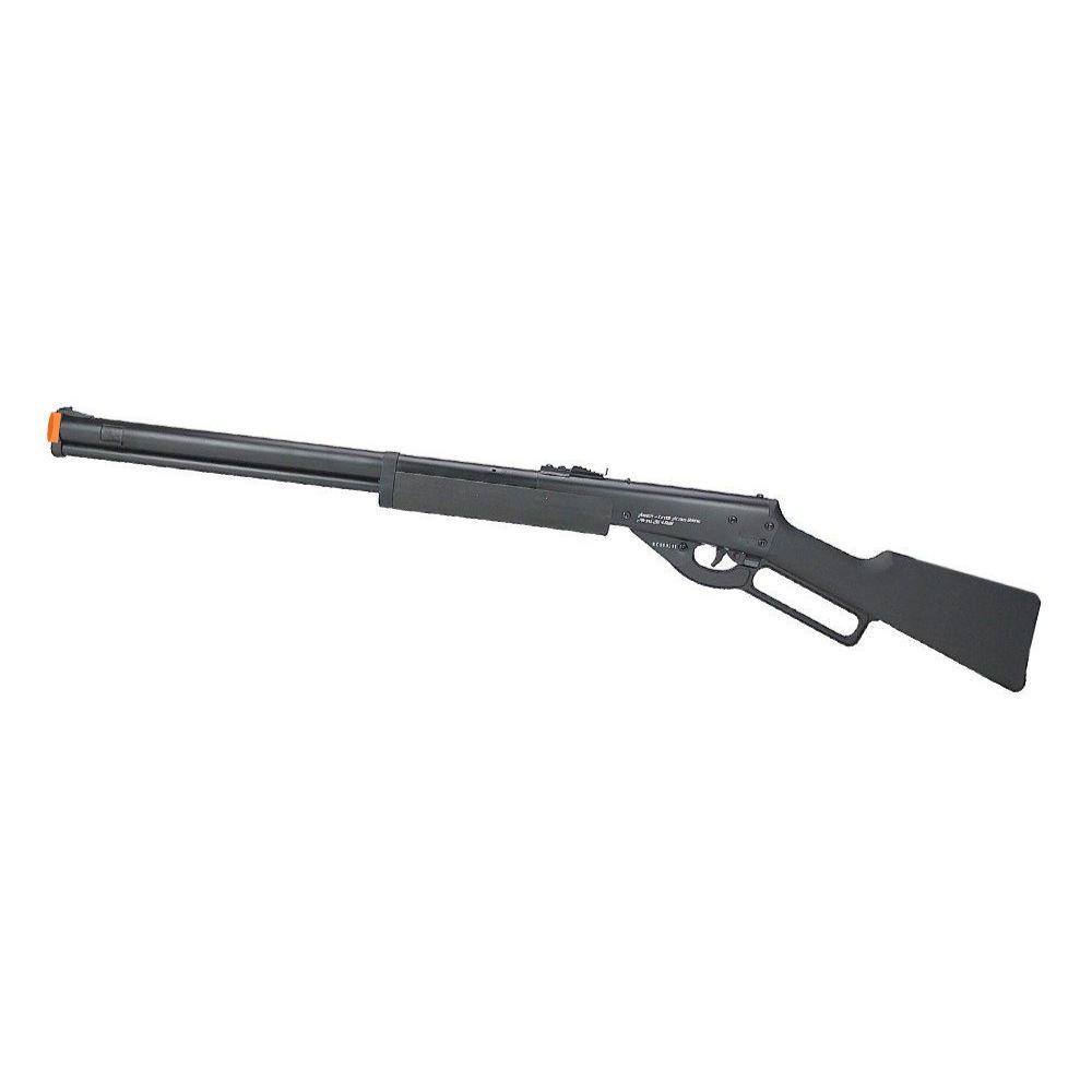 Carabina Pressão Cowboy Lever Action Black 4.5 Spring Rossi