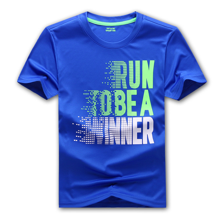 2023 roupas infantis meninos roupas de secagem rápida camisetas infantis de manga curta médio grande camisetas infantis 