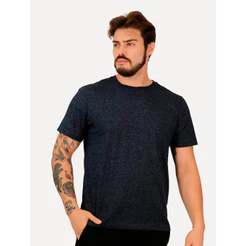 Camiseta Dudalina Original Masculina Listra Noise Azul Marinho