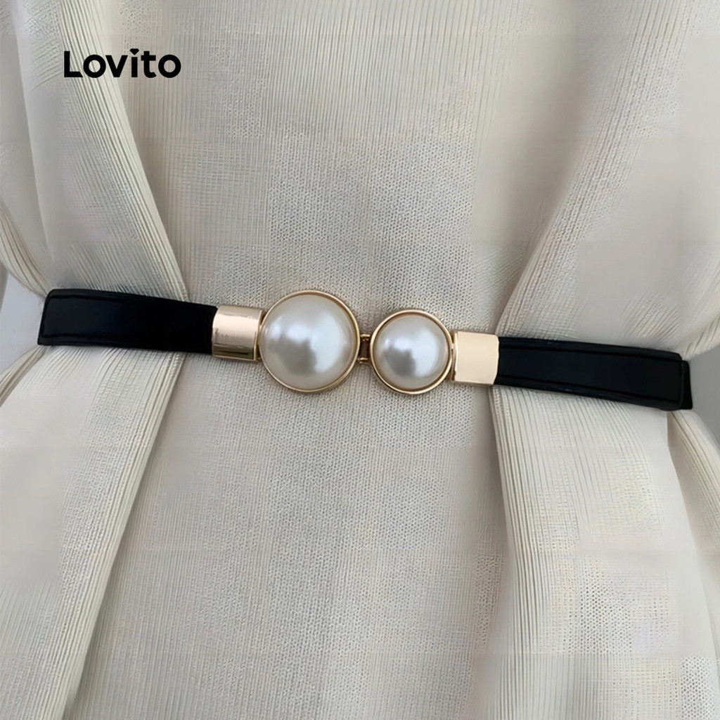 Lovito Cinto de Pérolas LCS28A150 em Oferta na Shopee