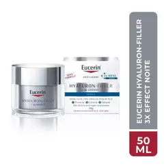 Creme Facial Antirrugas Eucerin Hy-Fi 3X Effect Noite 50ml