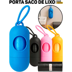 Porta Saco De Lixo Compacto Em Plástico PP P/ Cozinha Banheiro Lavanderia Organização
