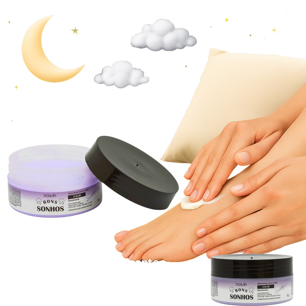 HIDRATANTE PARA OS PES BON SONHOS CALM PORAN 150G