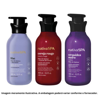 Nativa Spa Autocuidado Corporal Kit 3 Cremes 400ml em Oferta na Shopee