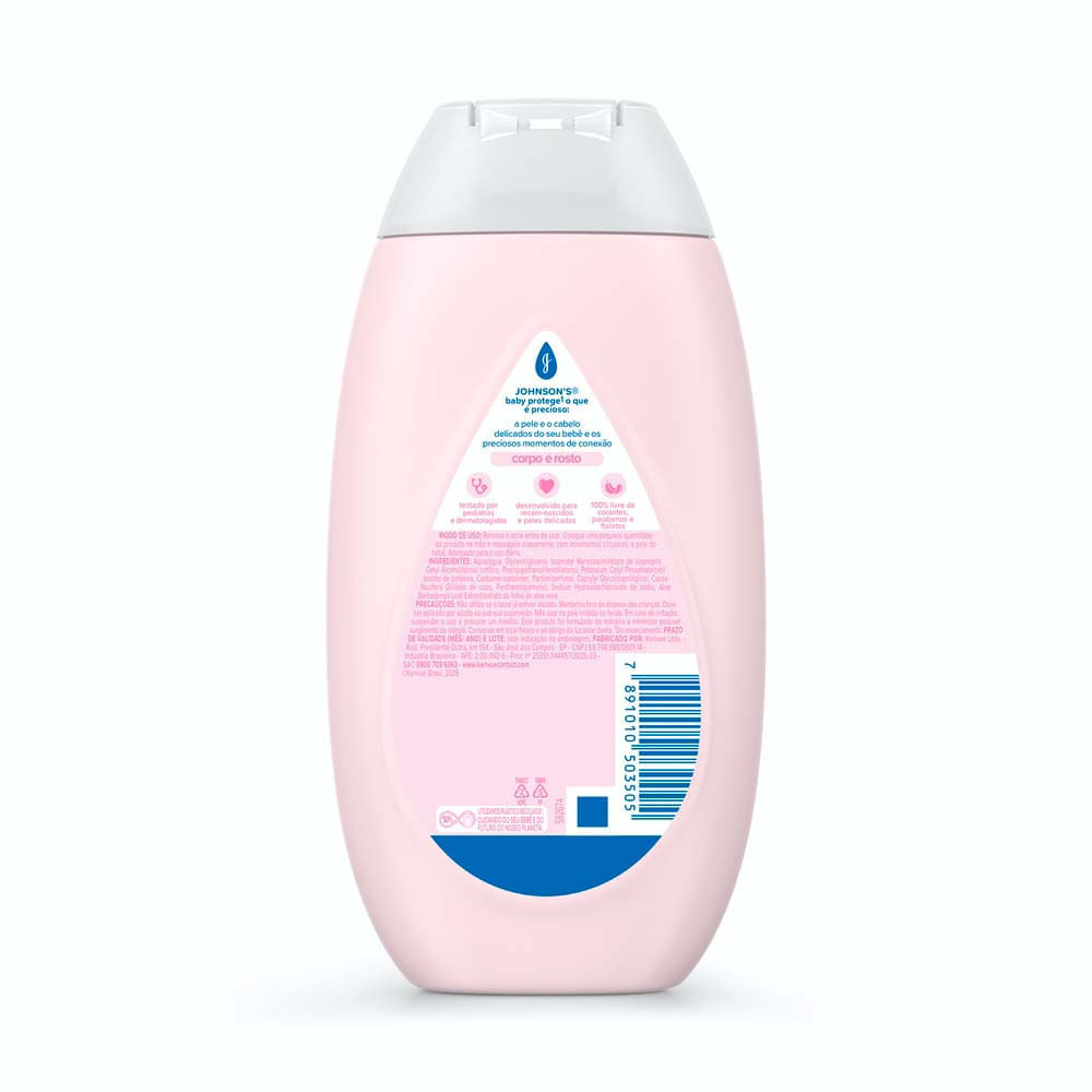 Detalhes do Loção Hidratante Johnson's Baby 200ml