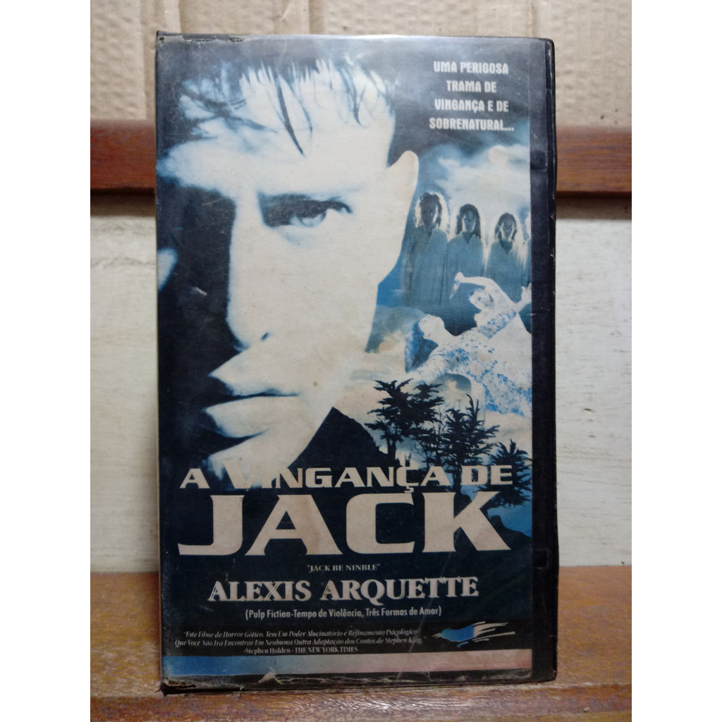 vhs A Vingança De Jack - Alexis Arquette - Bruno Lawrence